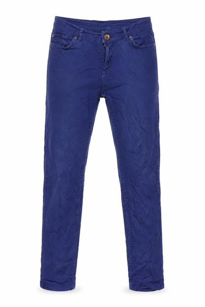 Womens UK Size 30 in Oasis Regular Fit Straight Purple Jeans