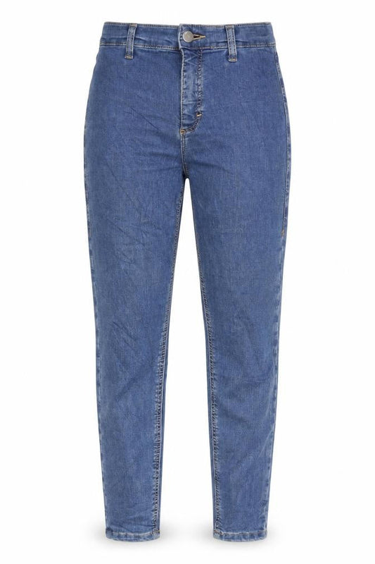 Womens UK Size 30 in Topshop Regular Fit Tapered Blue Jeans