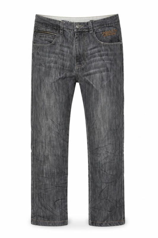 Mens UK Size 32 in George Regular Fit Straight Grey Jeans