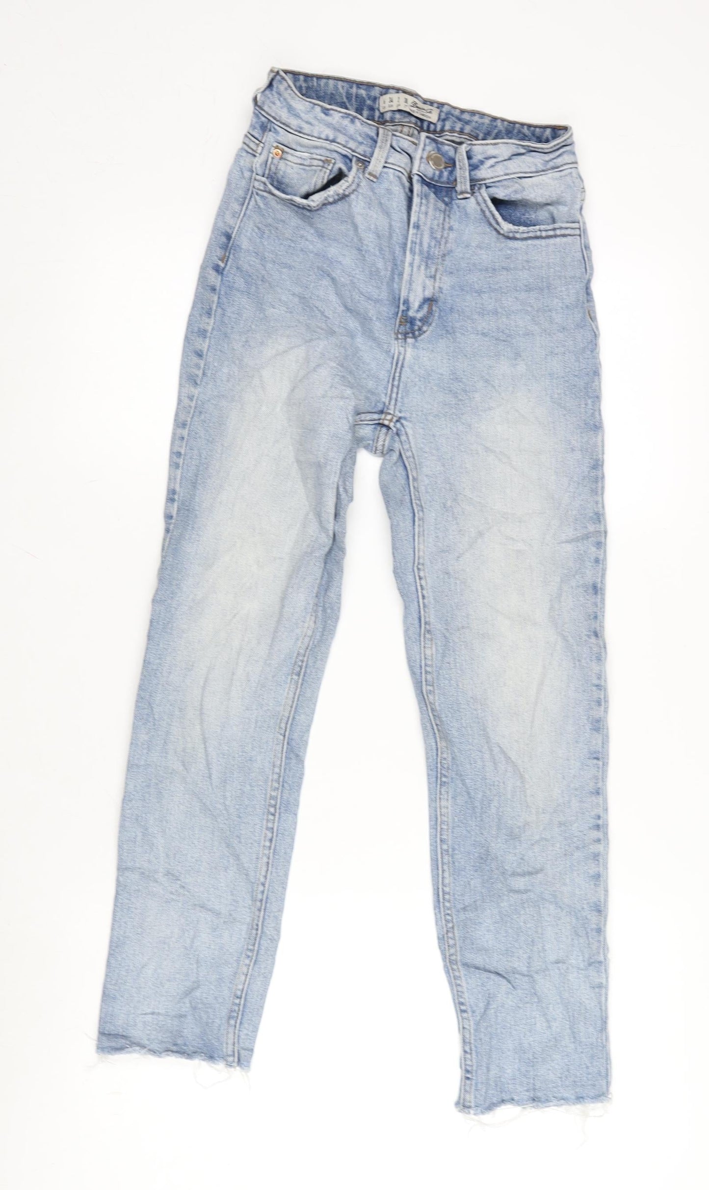 Womens UK Size 6 Denim & Co. Regular Fit Straight Blue Jeans