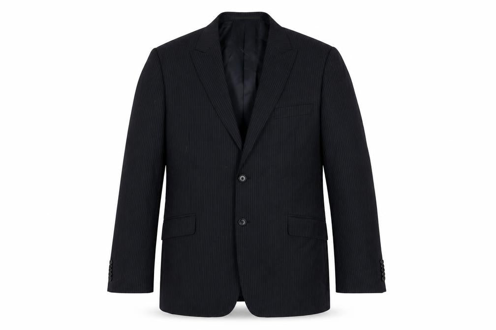 Mens UK Size 42 Linea Regular Black Suit Jacket