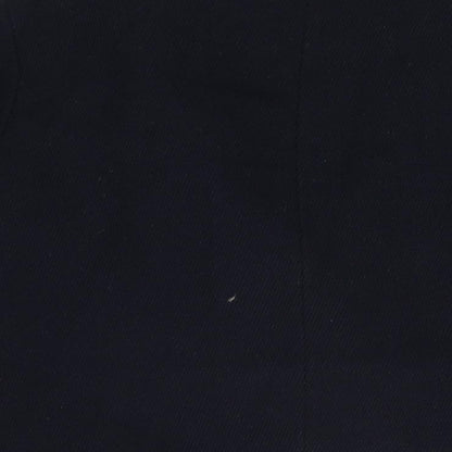 Henry Holland Womens Blue Overcoat Coat Size 12 Button