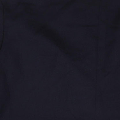 Classic Woman Womens Blue Wool Jacket Suit Jacket Size 22