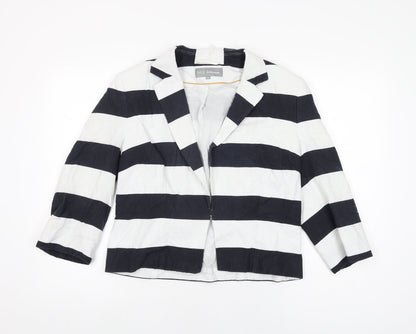Womens UK Size 12 Marks and Spencer White Jacket