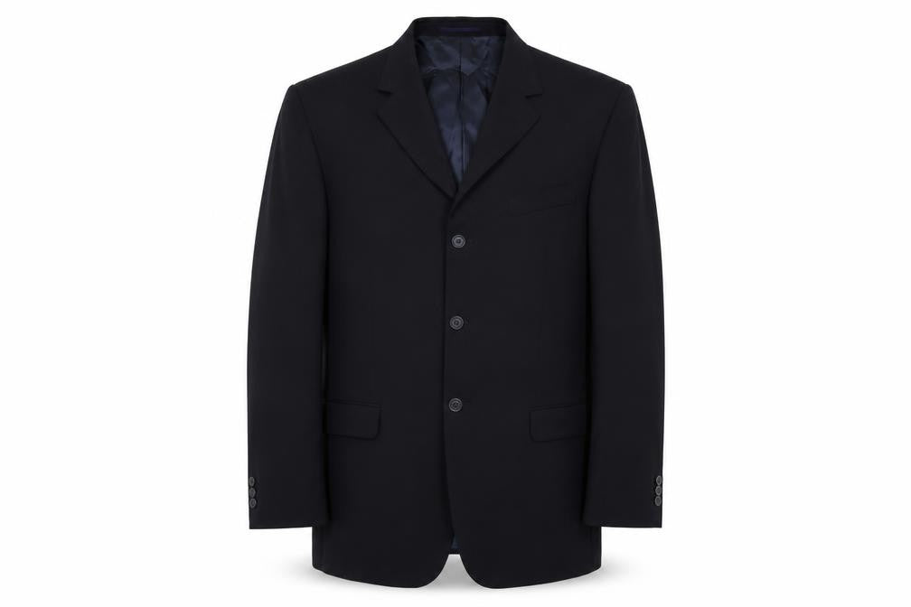 Mens UK Size 42 Tom English Regular Black Suit Jacket