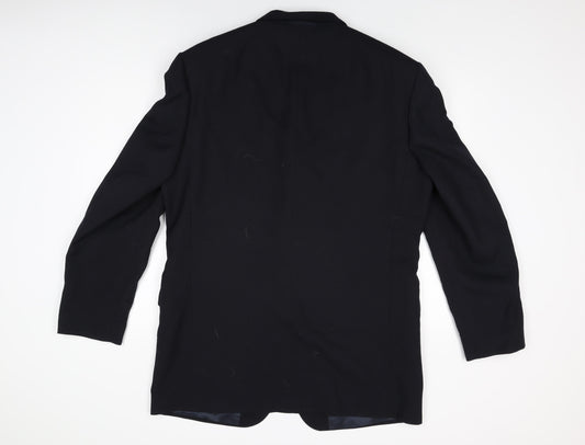 Mens UK Size 42 Tom English Regular Black Suit Jacket