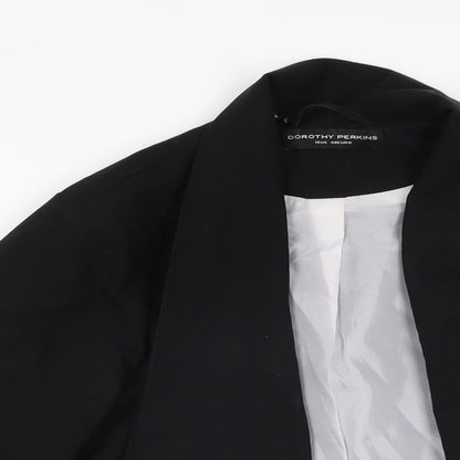 Womens UK Size 12 Dorothy Perkins Black Jacket