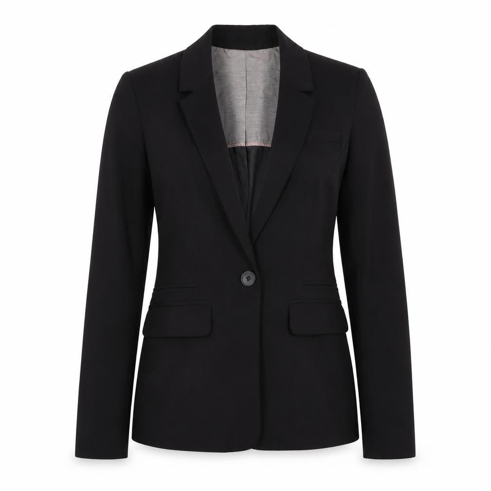 Womens UK Size S Bershka Black Jacket