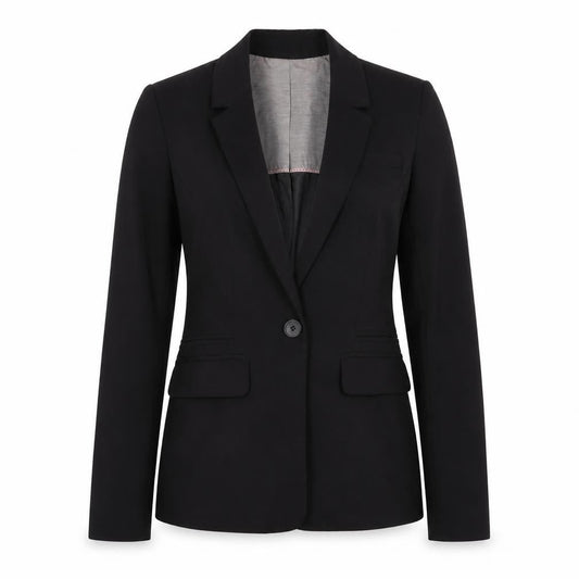 Womens UK Size S Bershka Black Jacket