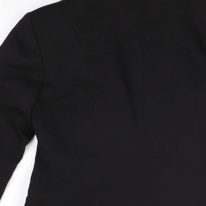 Womens UK Size S Bershka Black Jacket