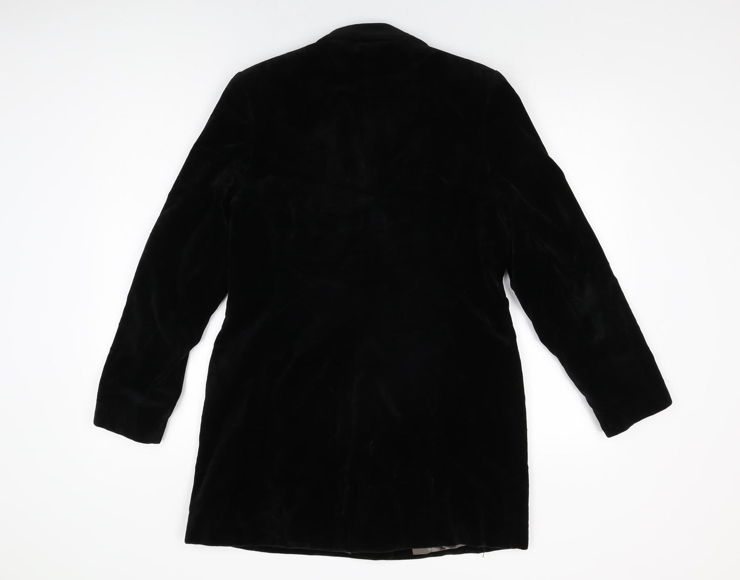 Dorothy Perkins Womens Black Jacket Coat Size 14 Button