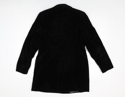 Dorothy Perkins Womens Black Jacket Coat Size 14 Button