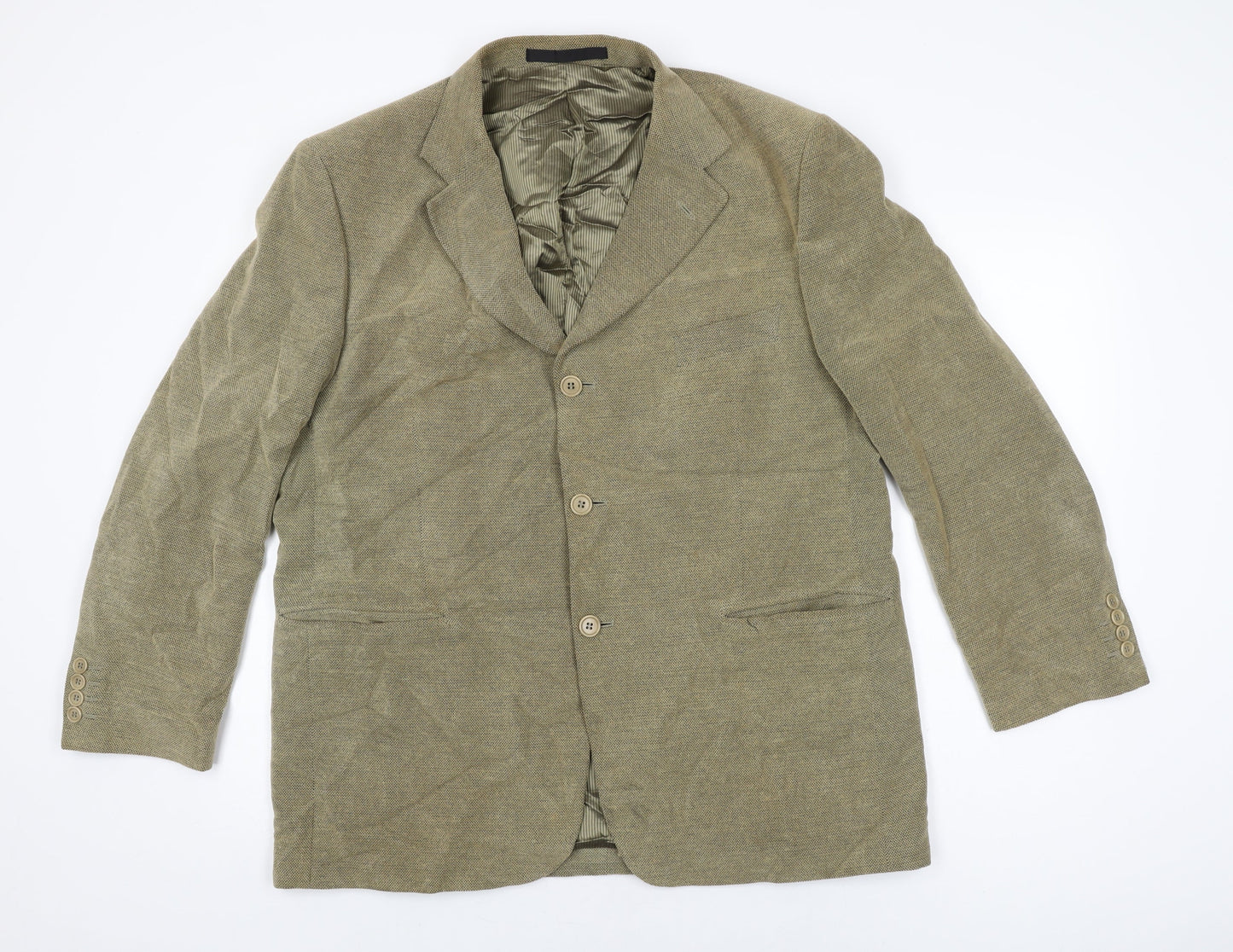 Mens UK Size 44 Marks and Spencer Regular Beige Suit Jacket
