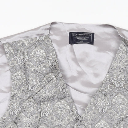 Mens UK Size 2XL Lloyd Attree & Smith Regular Silver Suit Jacket