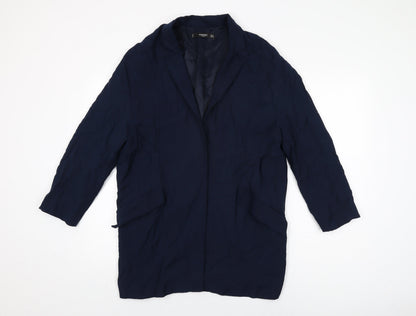 Womens UK Size S Mango Blue Jacket