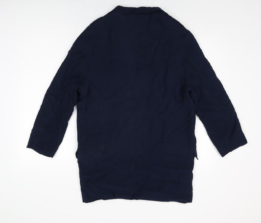 Womens UK Size S Mango Blue Jacket