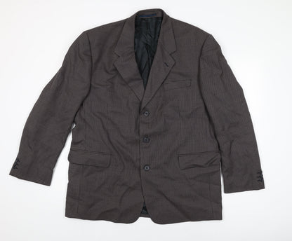 Mens UK Size 44 Principles Regular Brown Suit Jacket