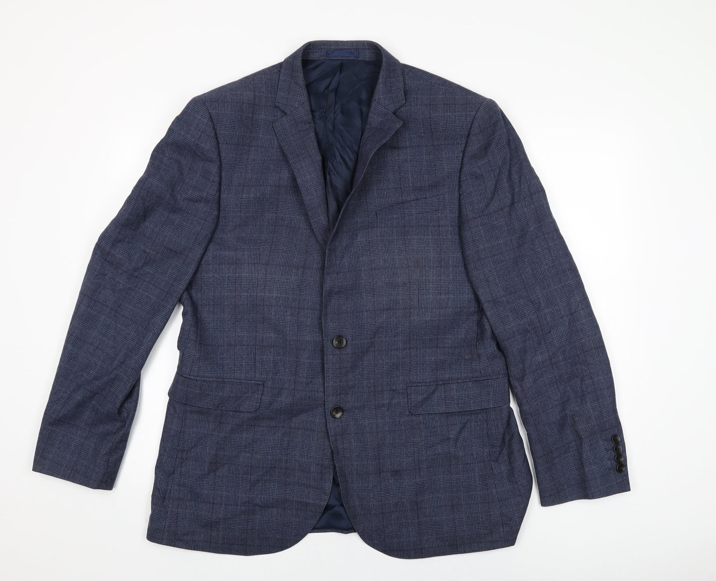 Mens UK Size 42 John Lewis Regular Blue Suit Jacket