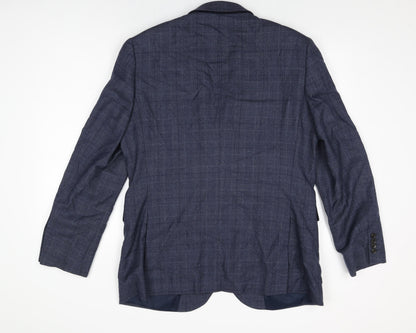 Mens UK Size 42 John Lewis Regular Blue Suit Jacket