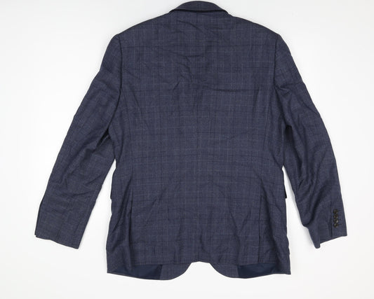 Mens UK Size 42 John Lewis Regular Blue Suit Jacket