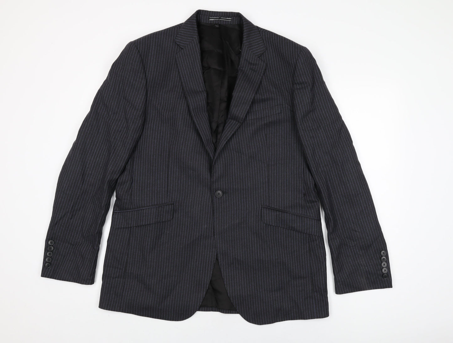 Mens UK Size 42 Marks and Spencer Regular Black Suit Jacket