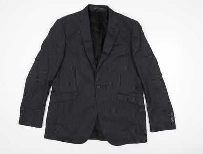 Mens UK Size 42 Marks and Spencer Regular Black Suit Jacket