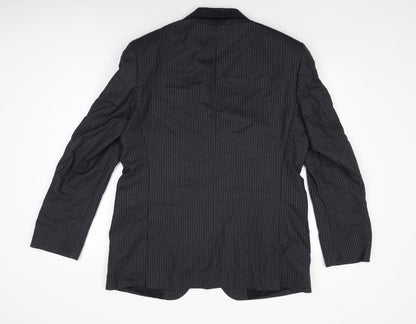 Mens UK Size 42 Marks and Spencer Regular Black Suit Jacket