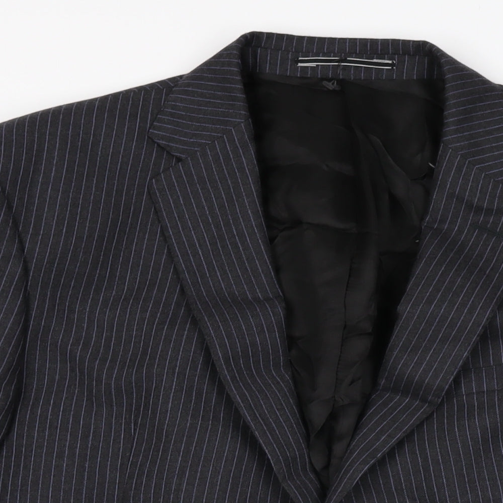 Mens UK Size 42 Marks and Spencer Regular Black Suit Jacket