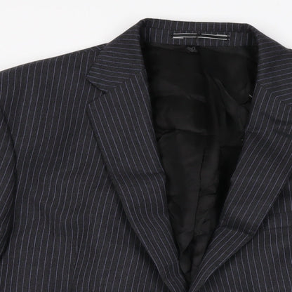 Mens UK Size 42 Marks and Spencer Regular Black Suit Jacket
