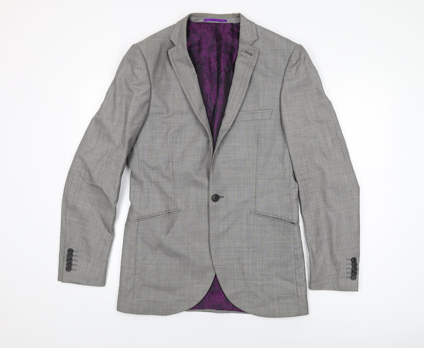 Mens UK Size 38 Taylor & Wright Regular Grey Suit Jacket