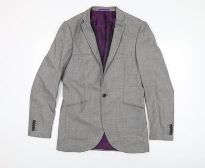Mens UK Size 38 Taylor & Wright Regular Grey Suit Jacket
