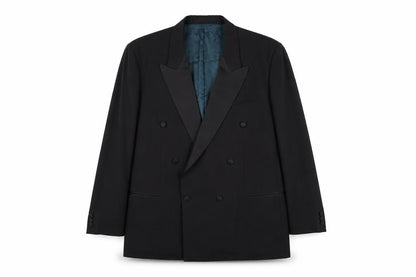 Mens UK Size 46 Marks and Spencer Regular Black Suit Jacket