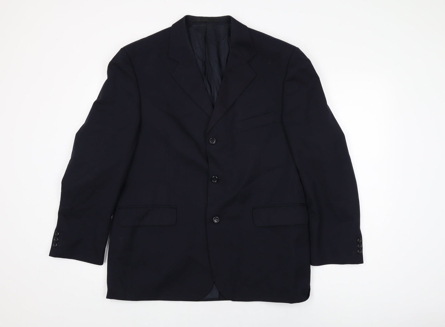 Mens UK Size 42 Burton Regular Blue Suit Jacket