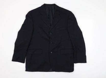 Mens UK Size 42 Burton Regular Blue Suit Jacket