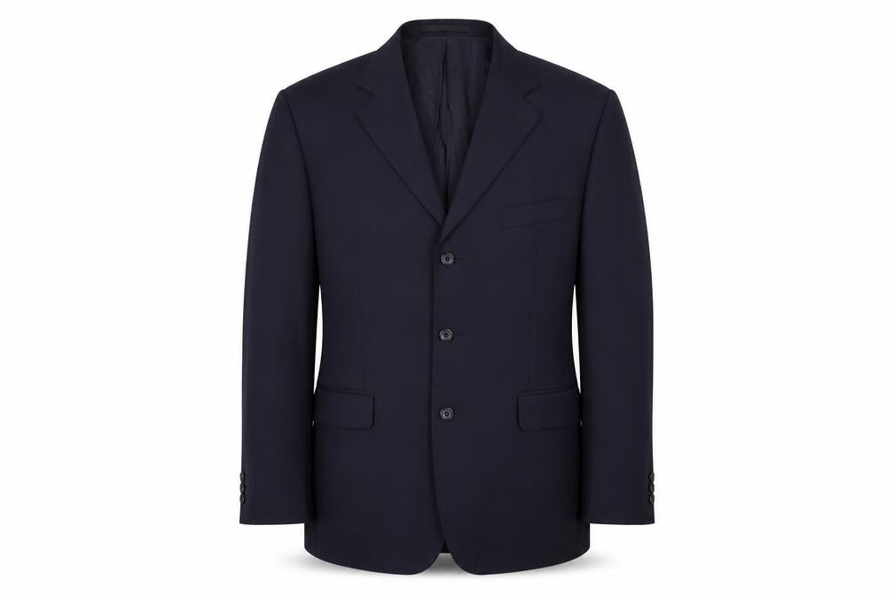 Mens UK Size 42 Burton Regular Blue Suit Jacket