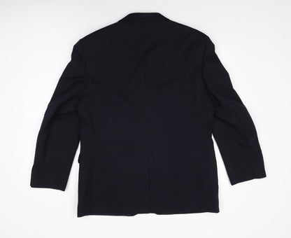 Mens UK Size 42 Burton Regular Blue Suit Jacket
