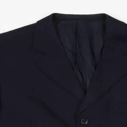 Mens UK Size 42 Burton Regular Blue Suit Jacket