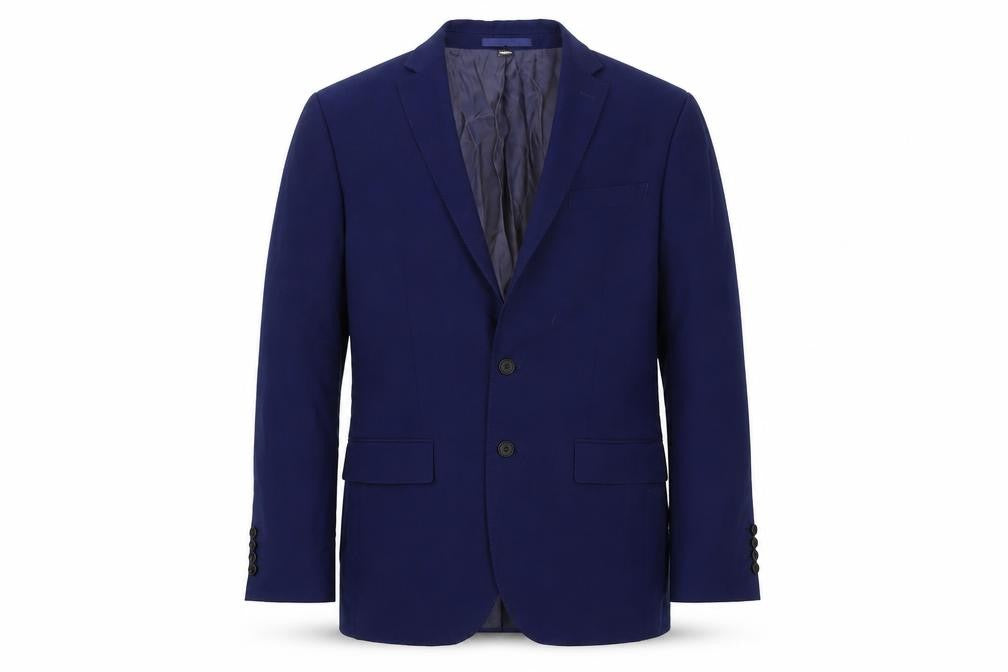 Mens UK Size 40 Marks and Spencer Regular Blue Suit Jacket
