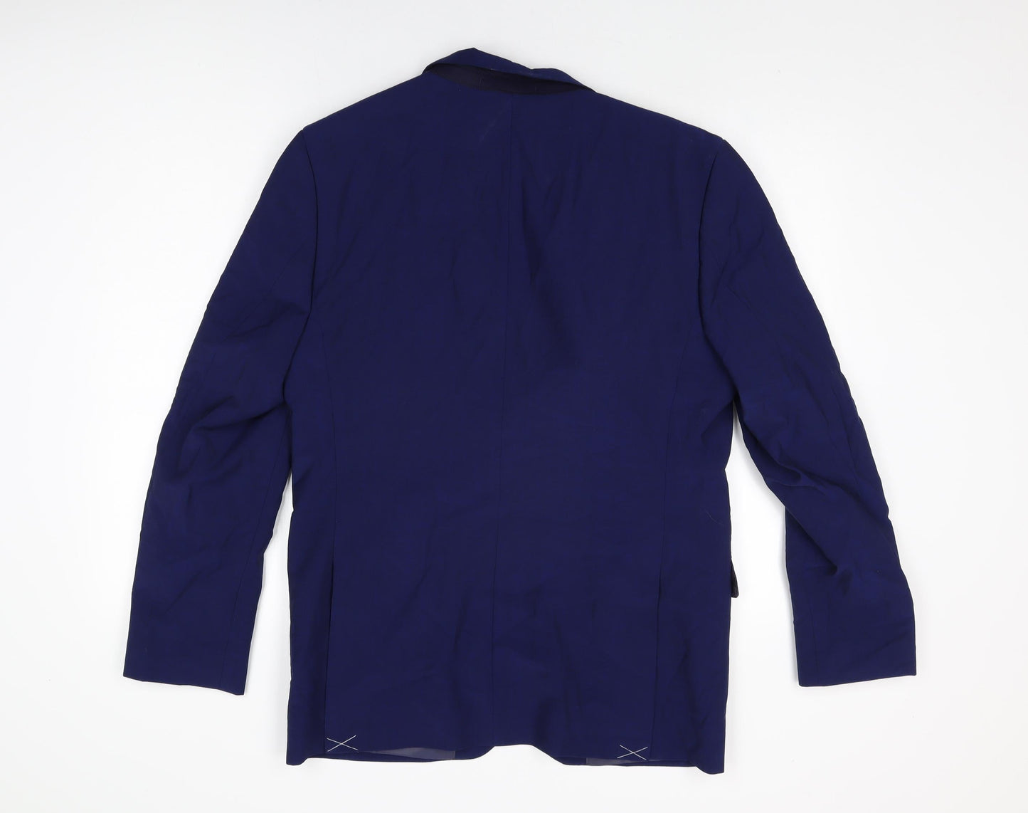 Mens UK Size 40 Marks and Spencer Regular Blue Suit Jacket