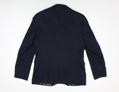 Mens UK Size 40 NEXT Regular Blue Suit Jacket