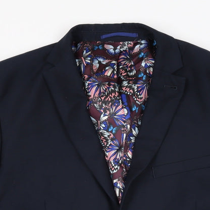 Mens UK Size 40 NEXT Regular Blue Suit Jacket