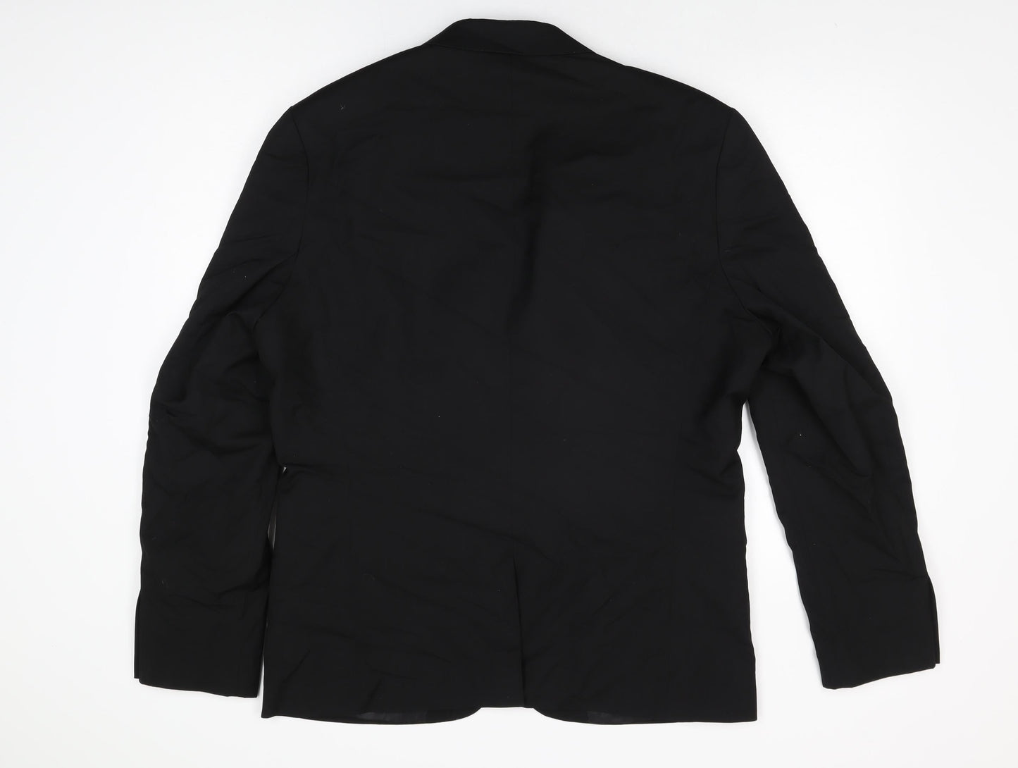 Mens UK Size 46 H&M Regular Black Suit Jacket