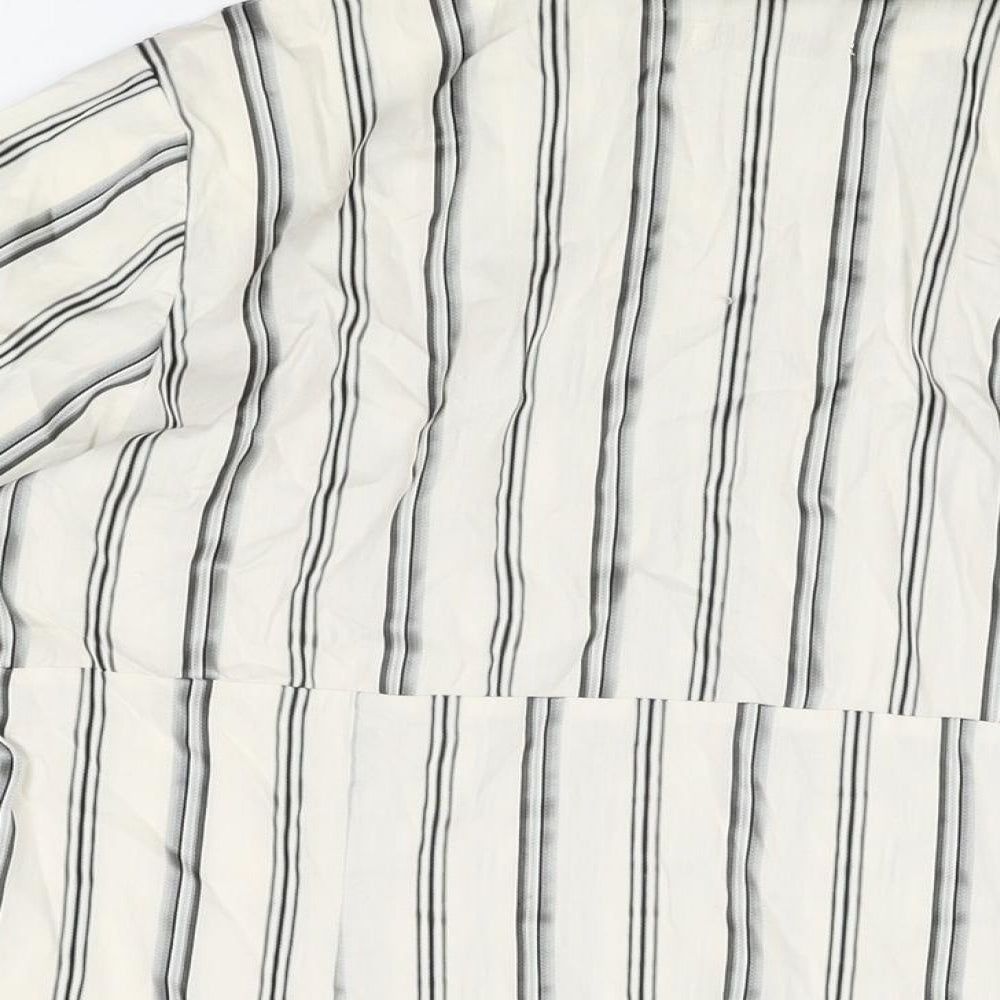 Womens UK Size 10 Intown Ivory Basic T-Shirt
