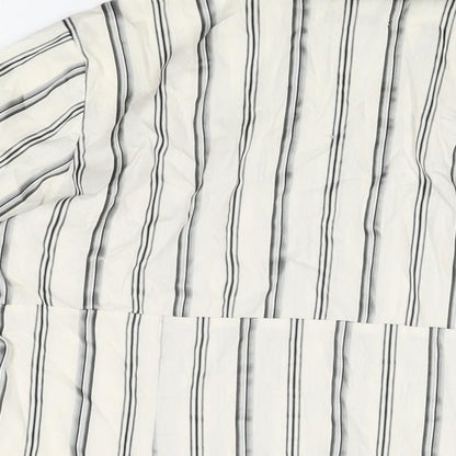 Womens UK Size 10 Intown Ivory Basic T-Shirt