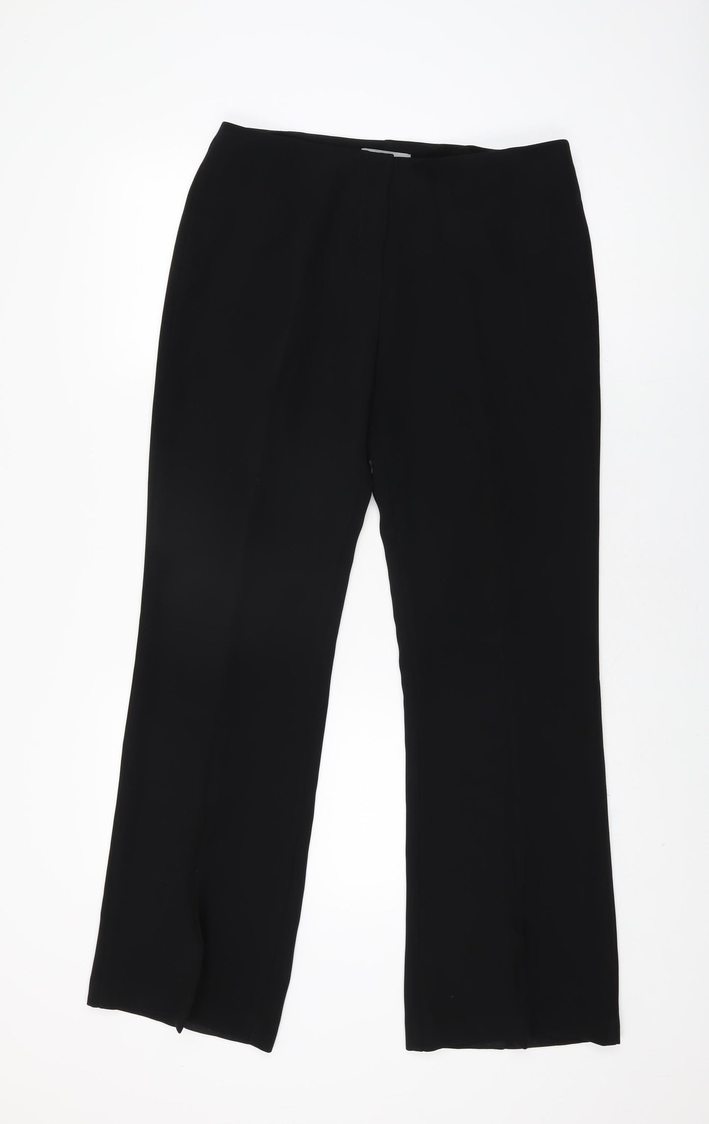Womens UK Size 14 Marks and Spencer Regular Fit  Black Trousers