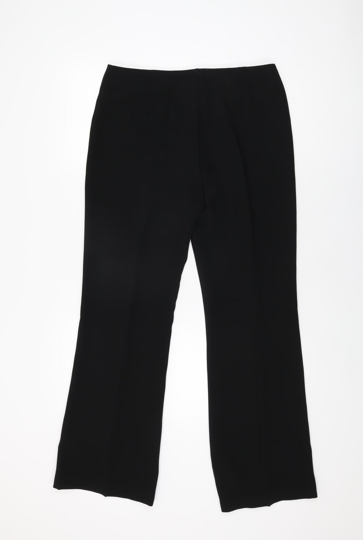 Womens UK Size 14 Marks and Spencer Regular Fit  Black Trousers