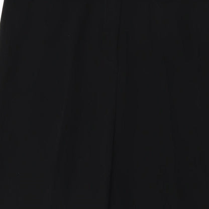 Womens UK Size 14 Marks and Spencer Regular Fit  Black Trousers