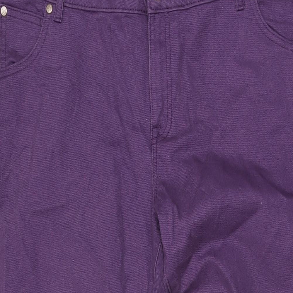 Womens UK Size 32 in Marks and Spencer Regular Fit Skinny Purple Jeans