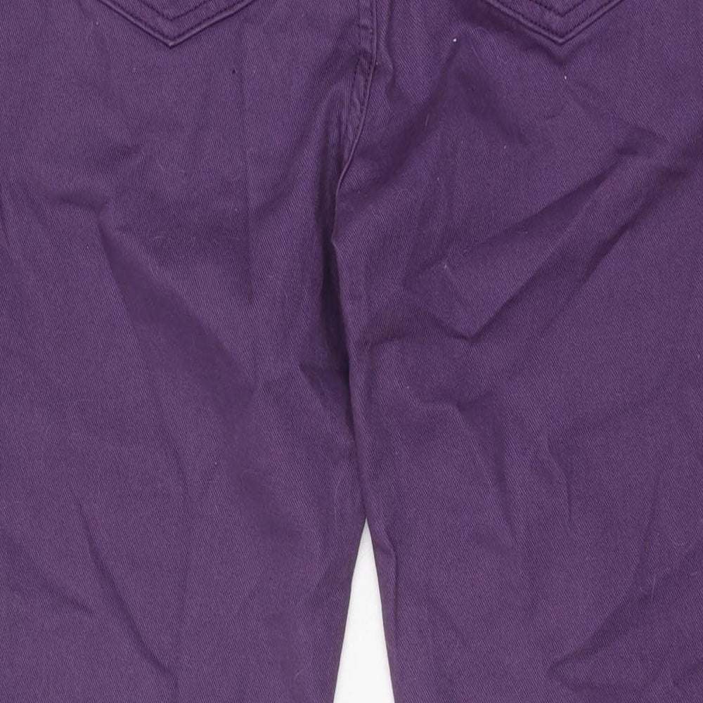 Womens UK Size 32 in Marks and Spencer Regular Fit Skinny Purple Jeans