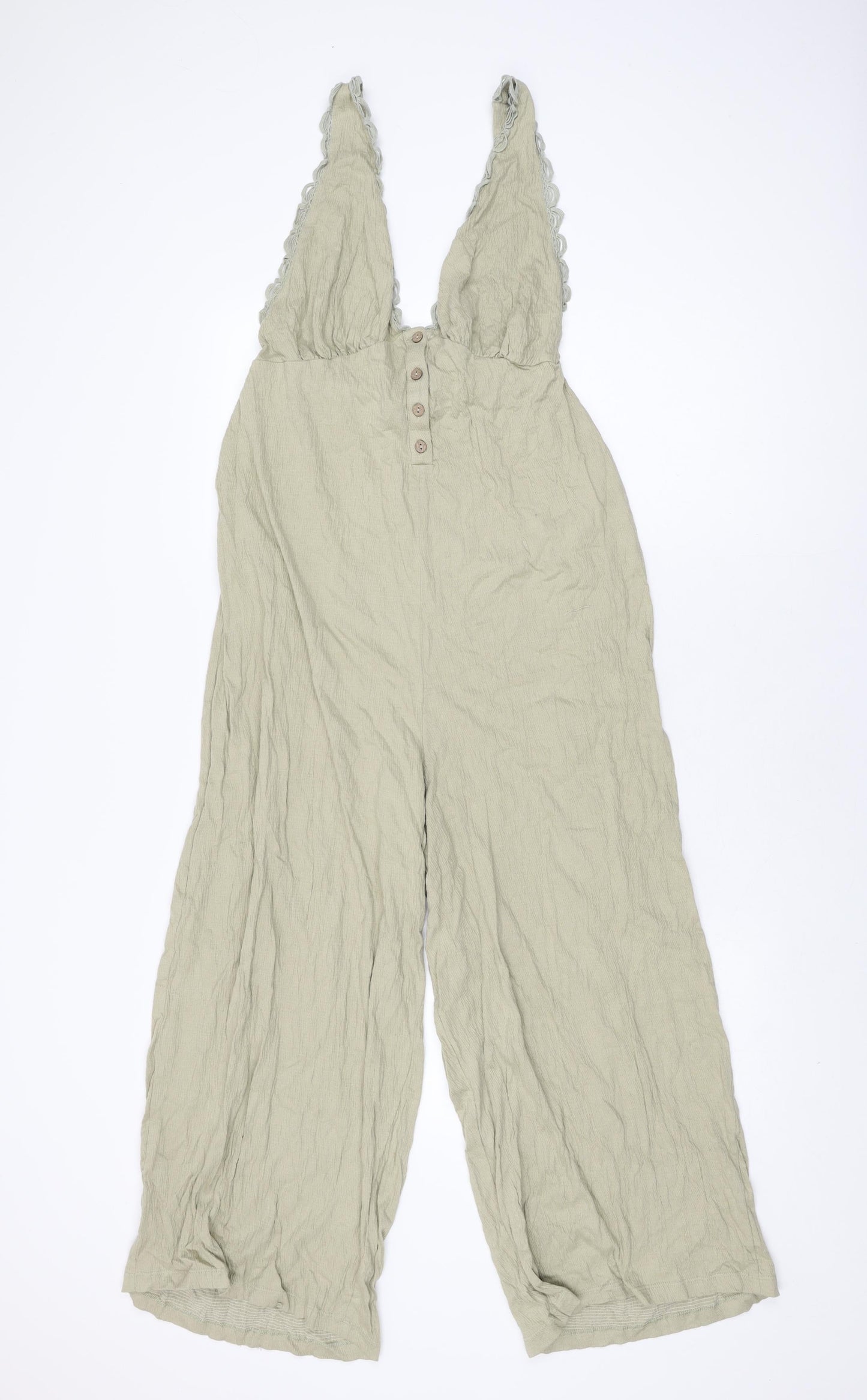 Womens UK Size 8 ASOS One-Piece Green Jumpsuit
